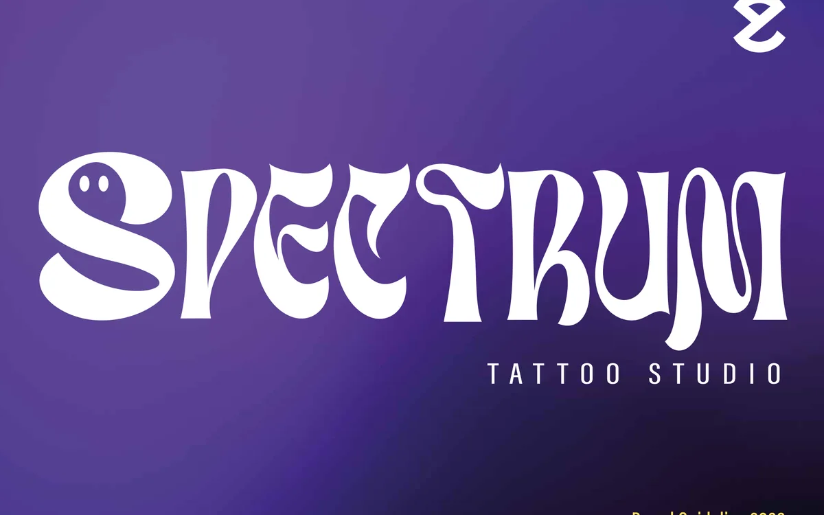 Spectrum Tattoo Studio – Brand identity · Brand guideline 2026 | Grafica di Paolo Luccini